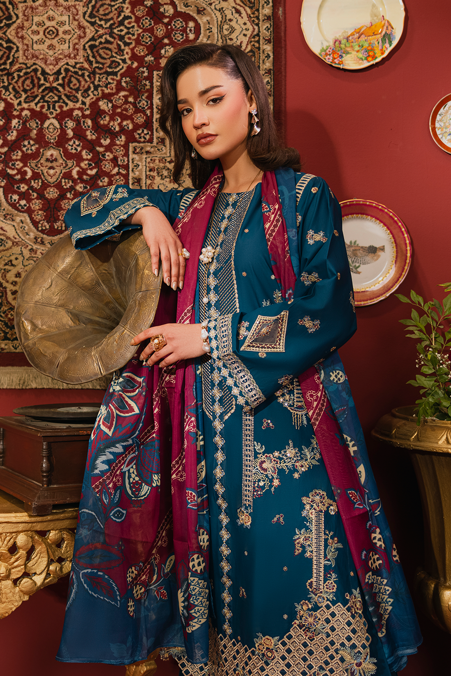 Ava – Embroidered Luxury Pret (3PC)