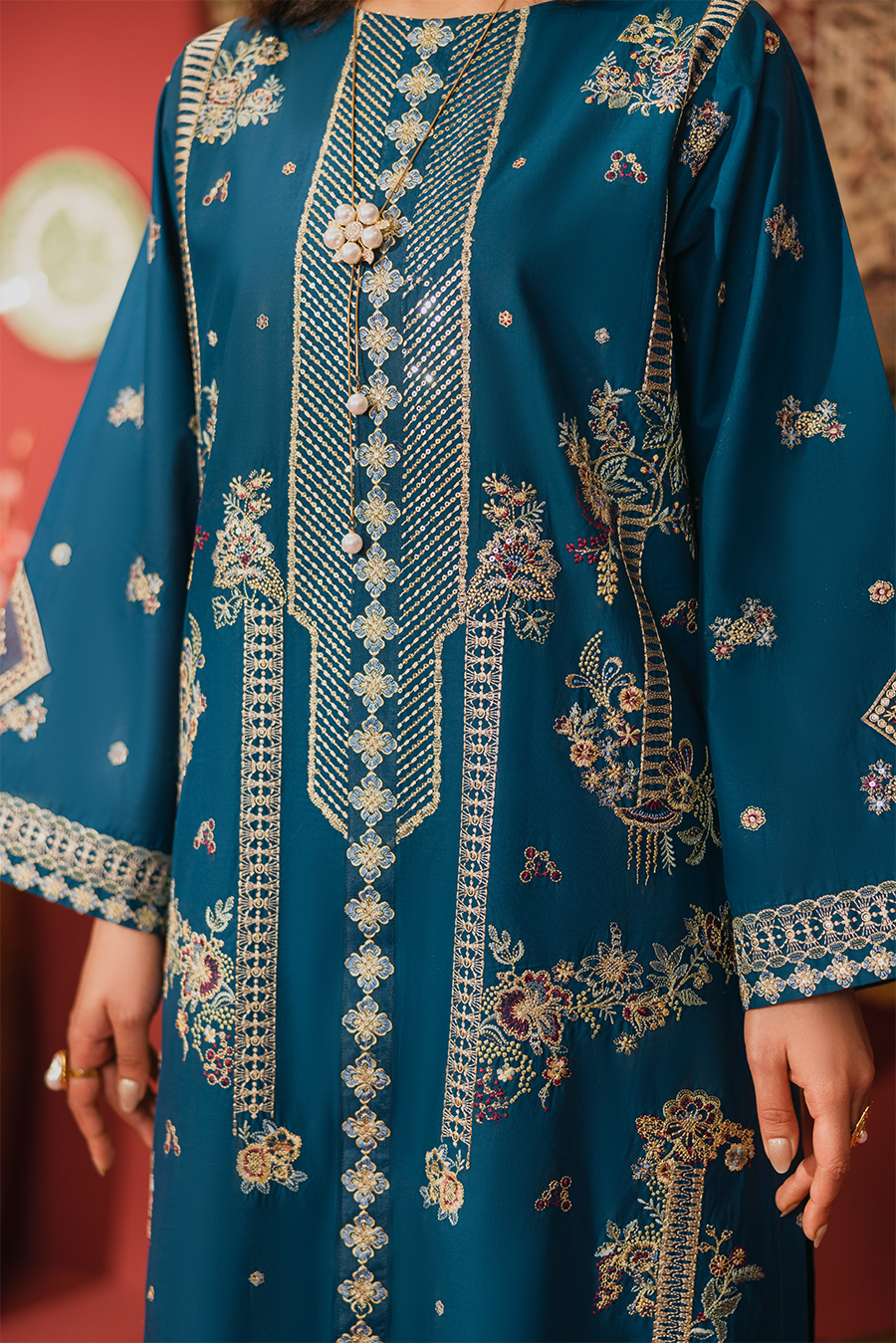 Ava – Embroidered Luxury Pret (3PC)