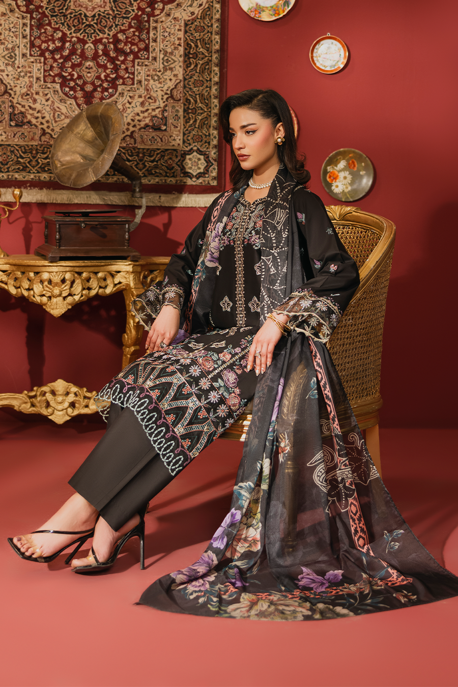 Zivah – Embroidered Luxury Pret (3PC)