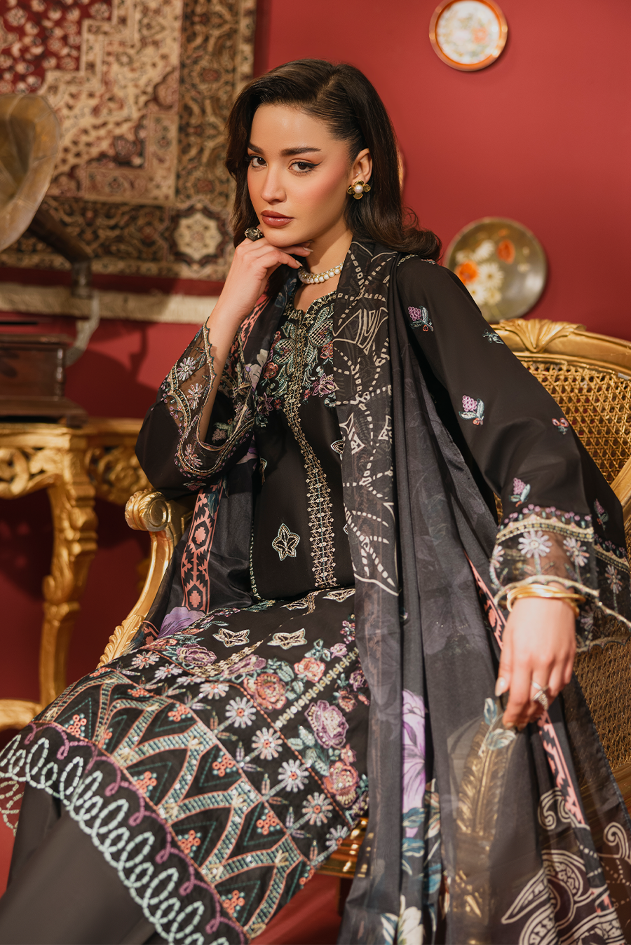 Zivah – Embroidered Luxury Pret (3PC)