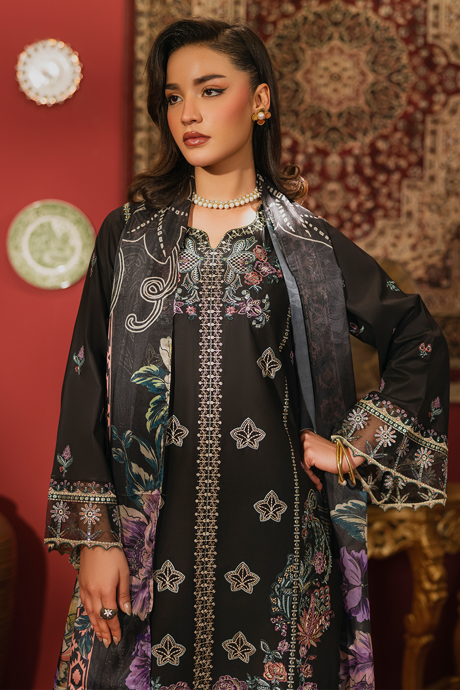 Zivah – Embroidered Luxury Pret (3PC)
