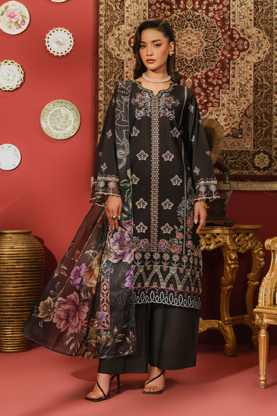 Zivah – Embroidered Luxury Pret (3PC)