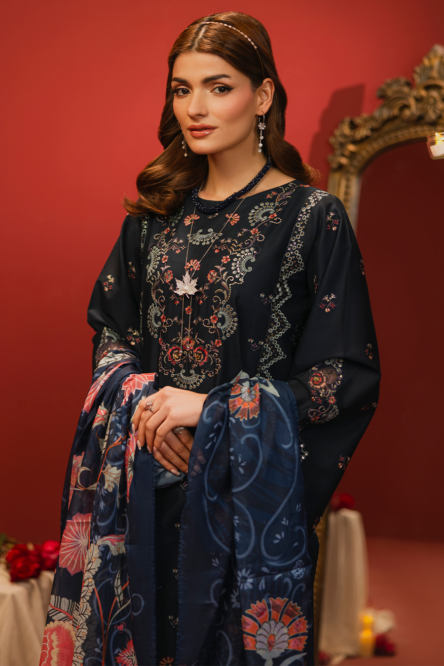 DISY – Embroidered Luxury Pret (3PC)