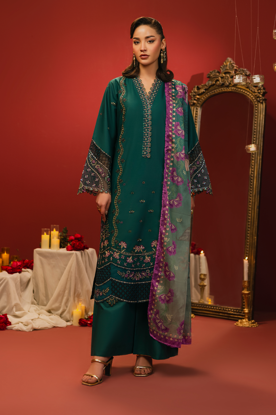 WILLOW – Embroidered Luxury Pret (3PC)