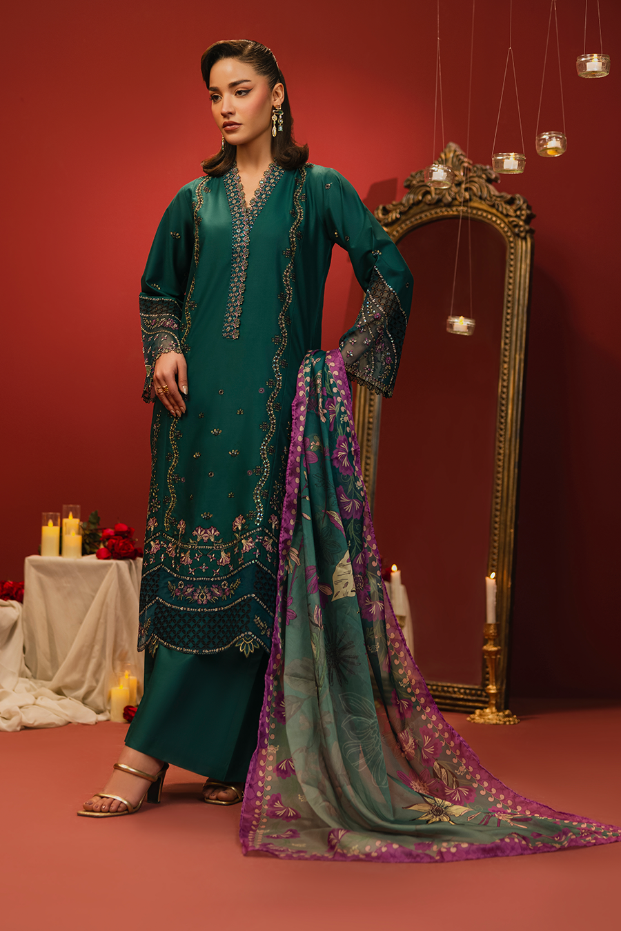 WILLOW – Embroidered Luxury Pret (3PC)