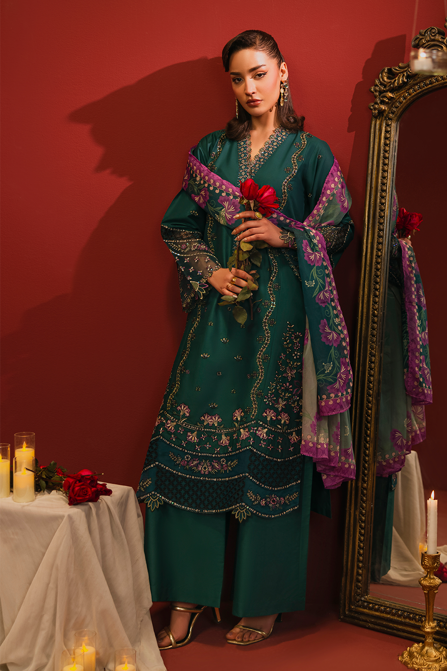 WILLOW – Embroidered Luxury Pret (3PC)
