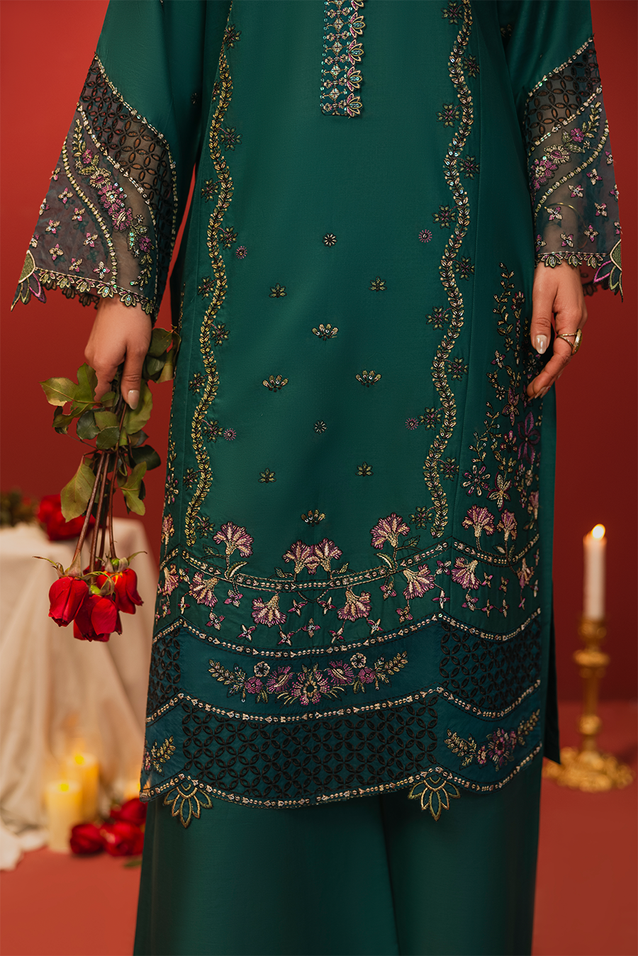 WILLOW – Embroidered Luxury Pret (3PC)