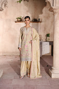 Regal -Champagne Gold(Embroidered) - 3Pc