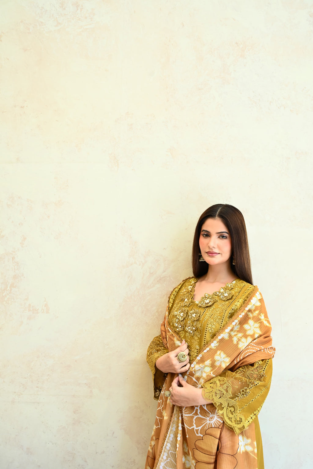 Zarmina (Embroidered ) - 3Pc