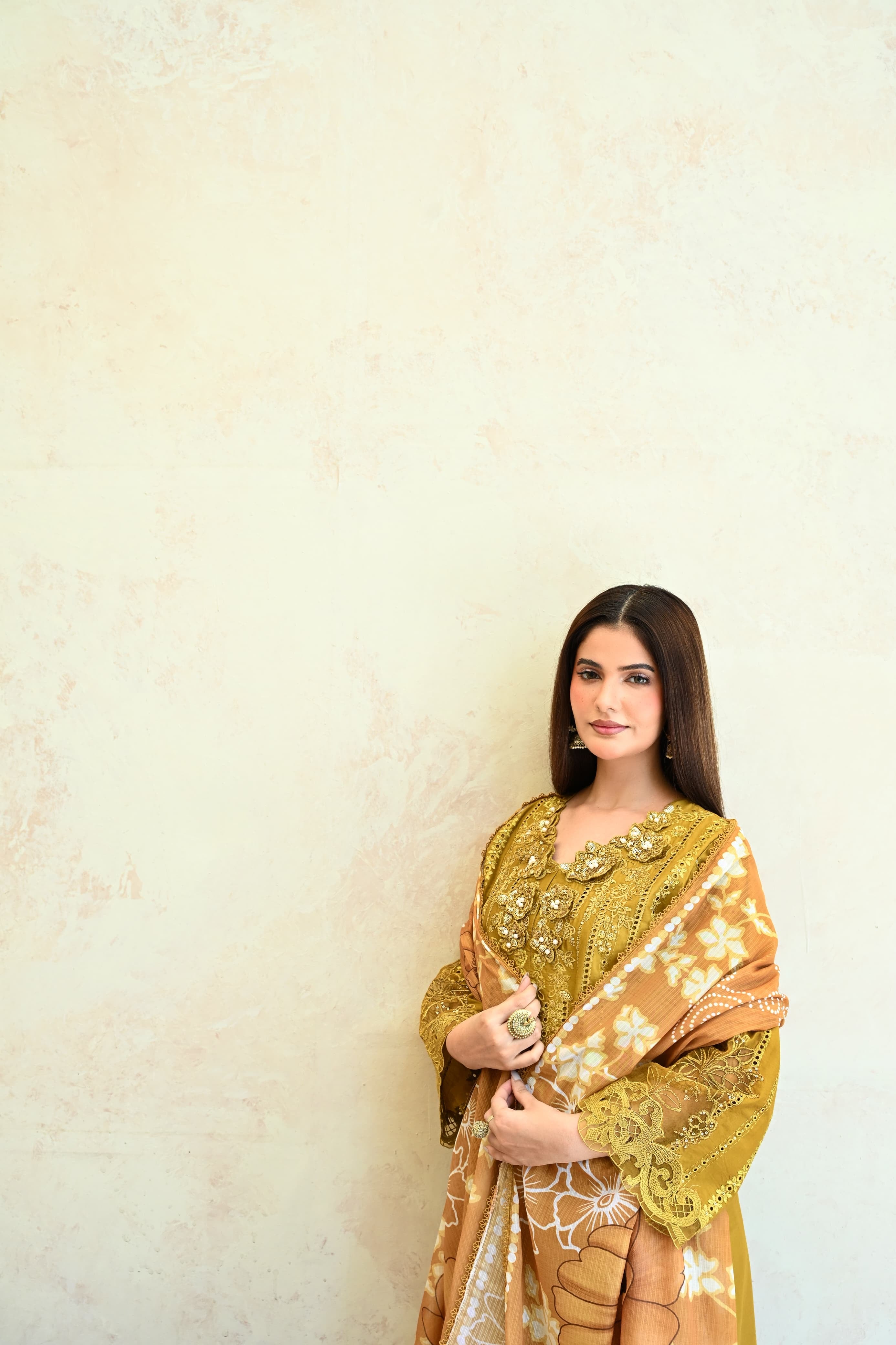 Zarmina (Embroidered ) - 3Pc