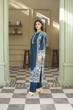 Noor-Teal Embroidered Pret (3pc)