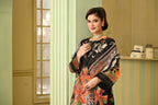 GulRukh- Black (Embroidered) - 3Pc