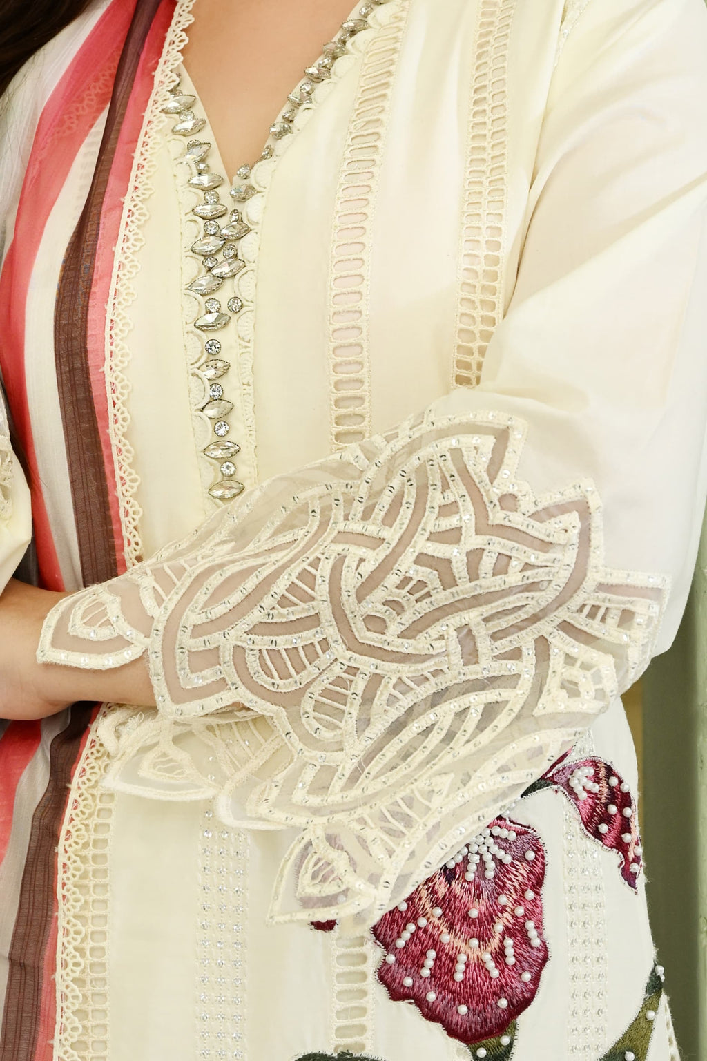 Noor-e-Gul (Embroidered ) - 3Pc