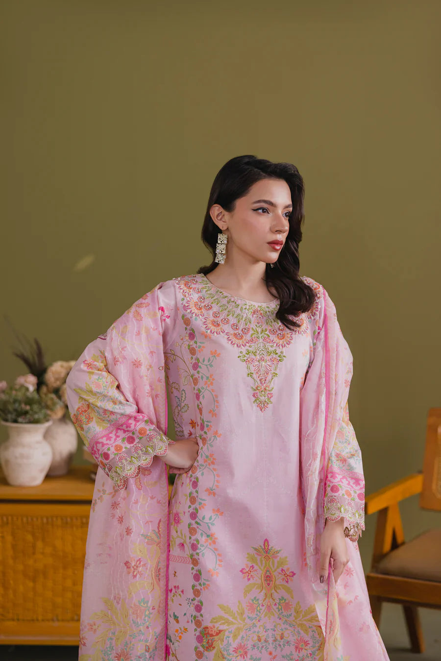 GulBahar- Embroidered Pret(3pc)