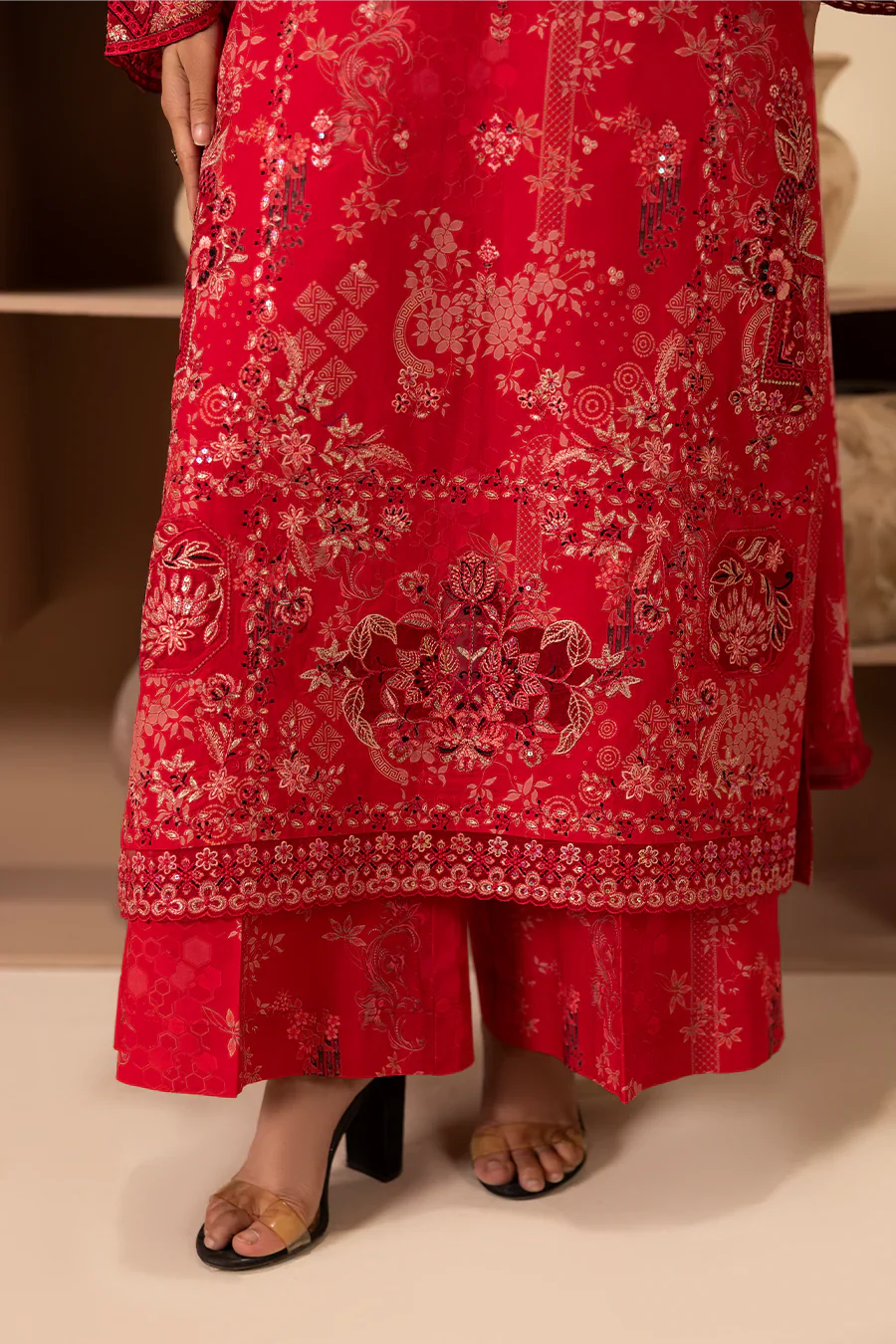 Cherry – Printed Luxury Pret (3PC)