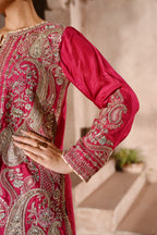 Aurelia -Rosewood(Embroidered) - 3Pc