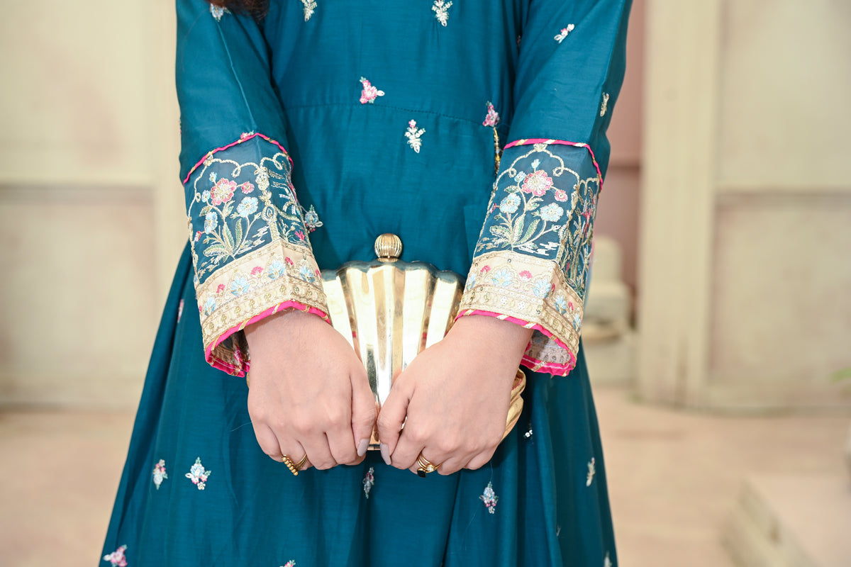 Elan-Zinc Mist (Embroidered) - 3Pc