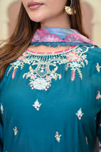 Elan-Zinc Mist (Embroidered) - 3Pc