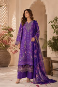 Fleur (Embroidered ) - 3Pc