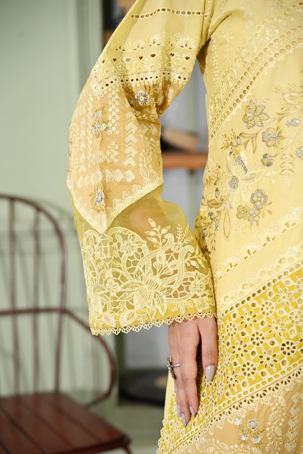 Sajni (Embroidered ) - 3Pc