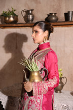 Aurelia -Rosewood(Embroidered) - 3Pc