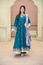 Elan-Zinc Mist (Embroidered) - 3Pc