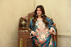 GulRukh- Beige (Embroidered) - 3Pc