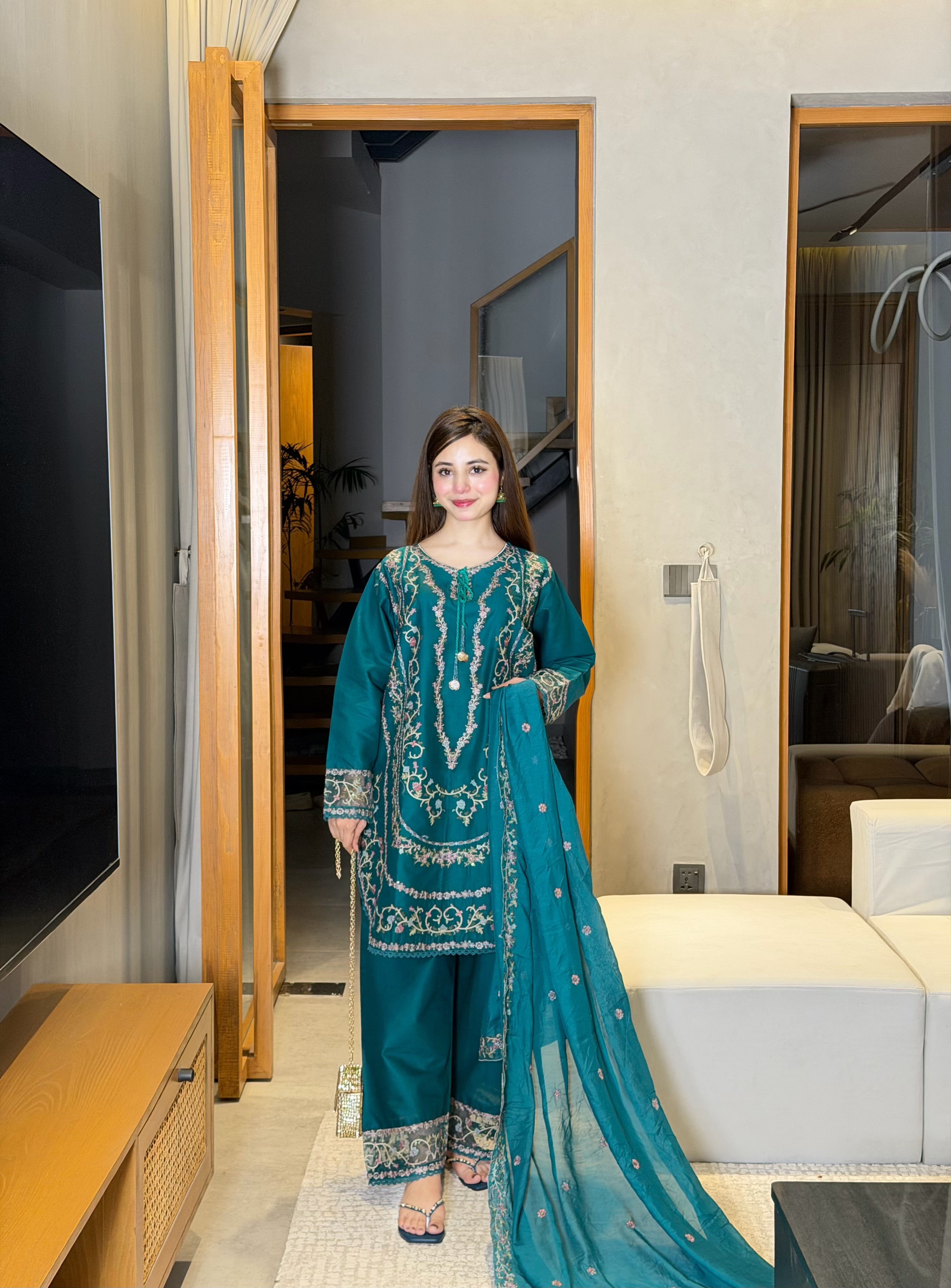 Dastaan- 3Pc Embroidered