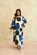 Adaa- White (Embroidered) - 3Pc