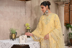 Celleste -Butter Yellow(Embroidered) - 3Pc