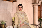 Regal -Champagne Gold(Embroidered) - 3Pc