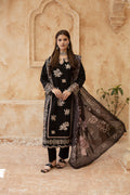 Meher-Black Embroidered Pret (3 pc)