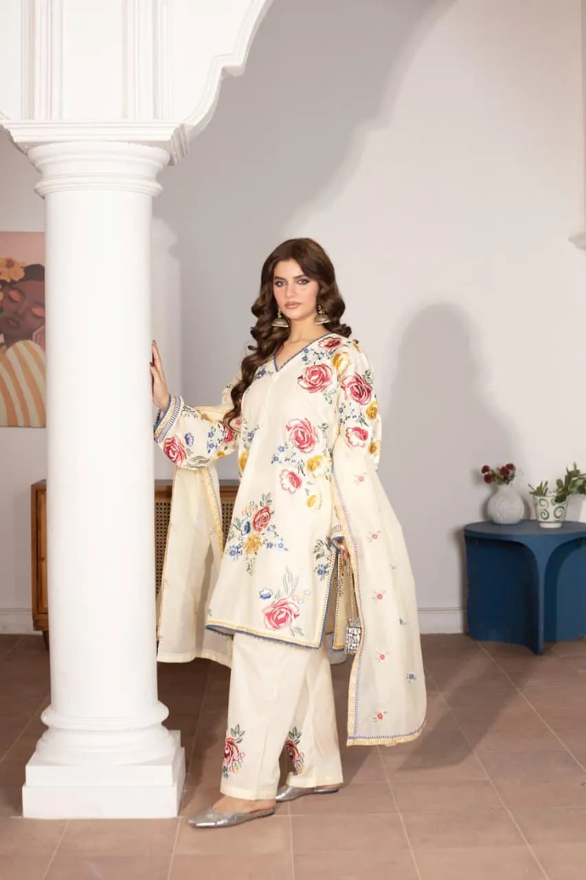 Lunara  (White) - 3Pc