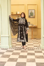 Flowy (Black) - 3Pc