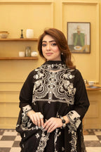 Flowy (Black) - 3Pc