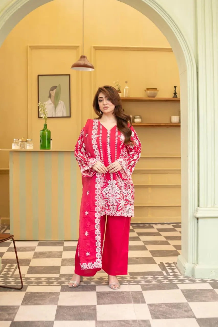 Roha (Magenta) - 3Pc
