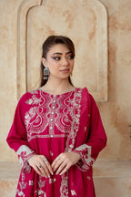 Flowy (Plum) - 3Pc