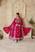 Flowy (Plum) - 3Pc