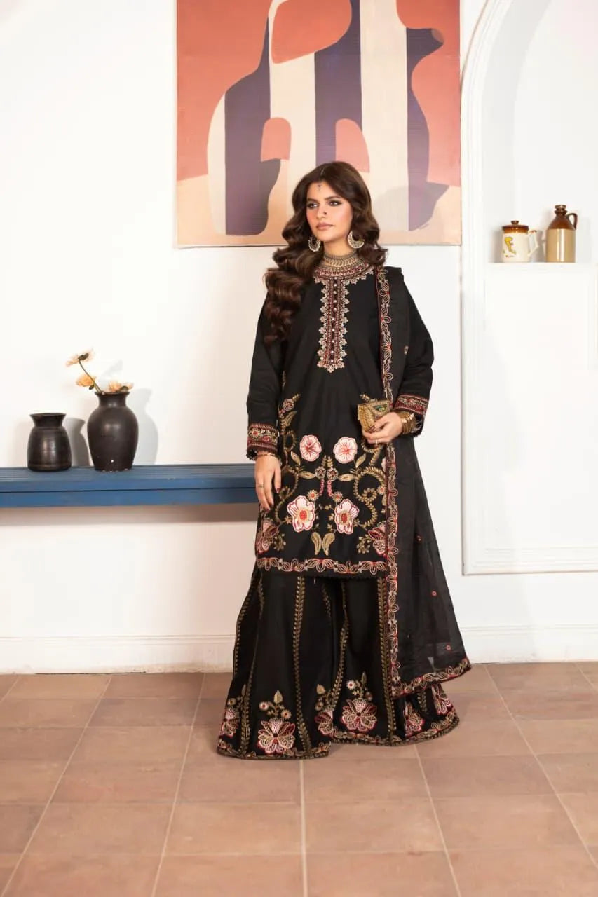 Nagar (Black) - 3Pc