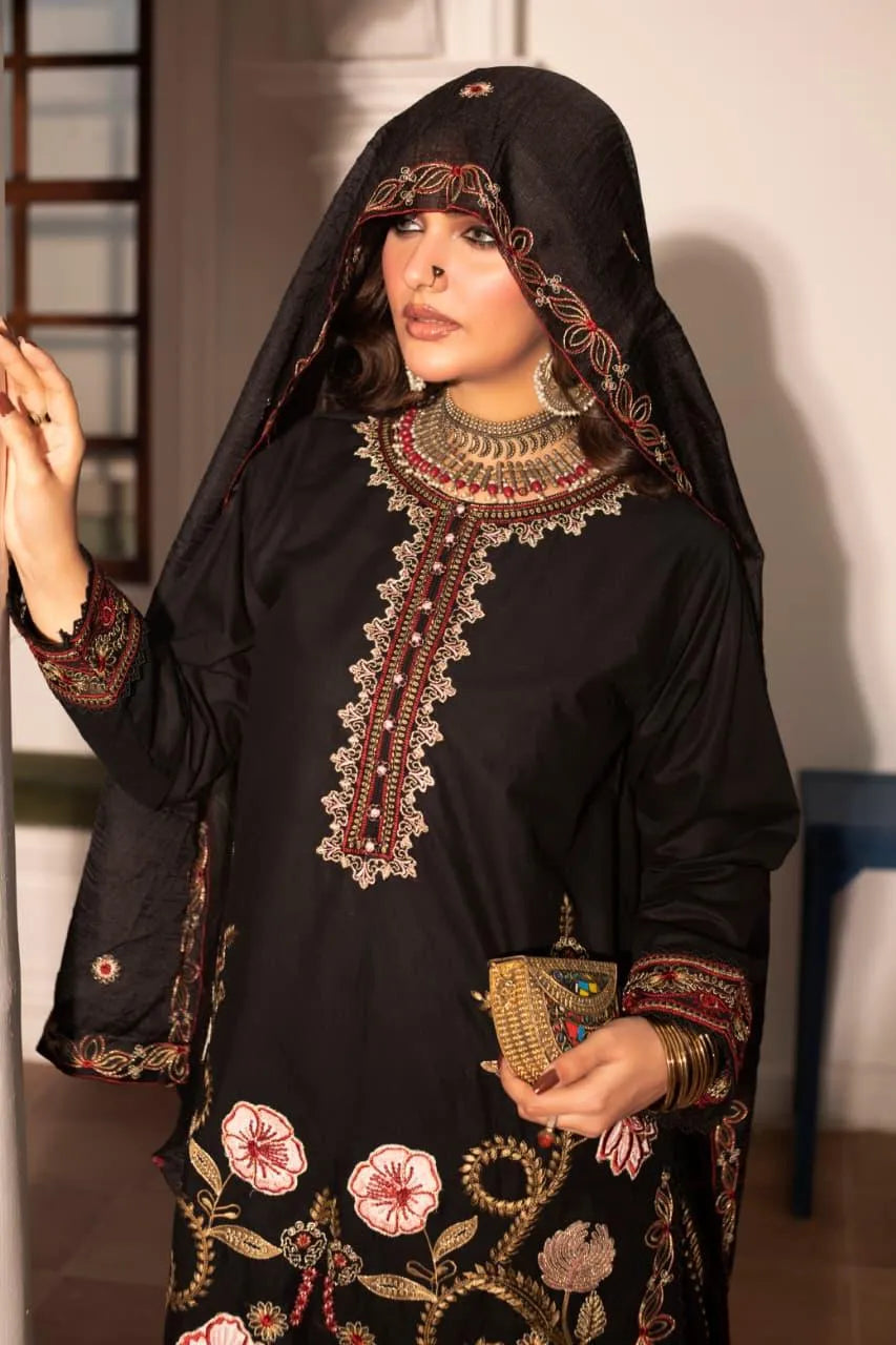 Nagar (Black) - 3Pc