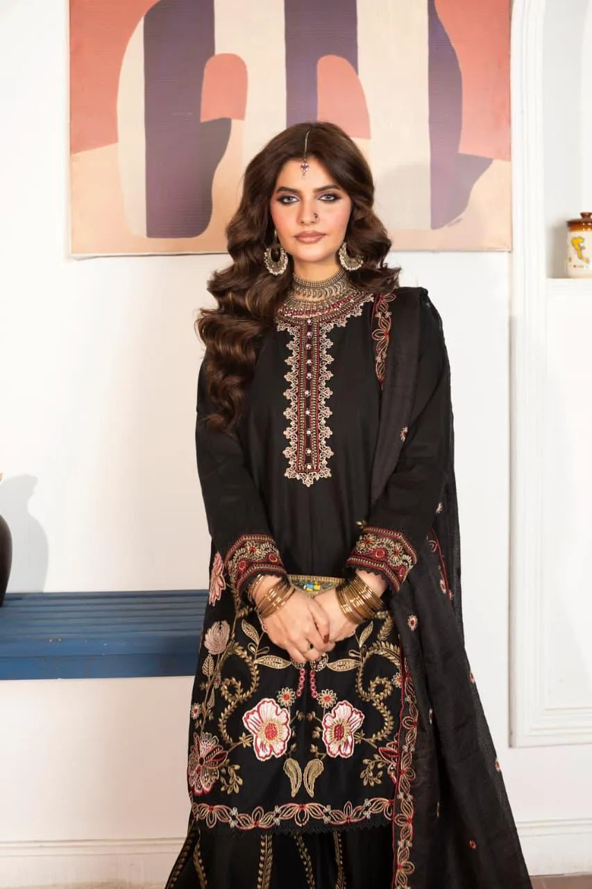 Nagar (Black) - 3Pc