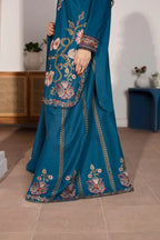 Nagar (Teal Blue) - 3Pc