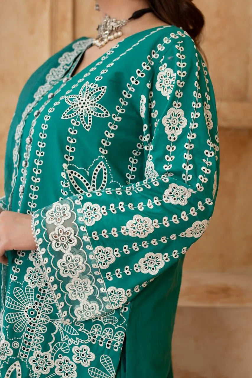 Roha (Teal) - 3Pc