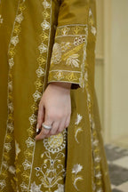 Naqsh (olive) - 3Pc