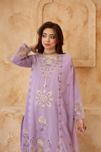Naqsh (lavender) - 3Pc