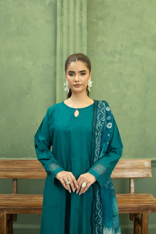 Baharaa ( Zinc) 3 pc Embroidered suit