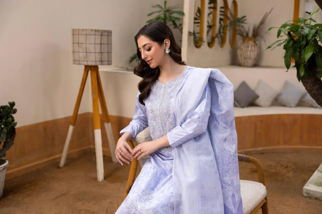 Lunar (Embroidered) - 3Pc