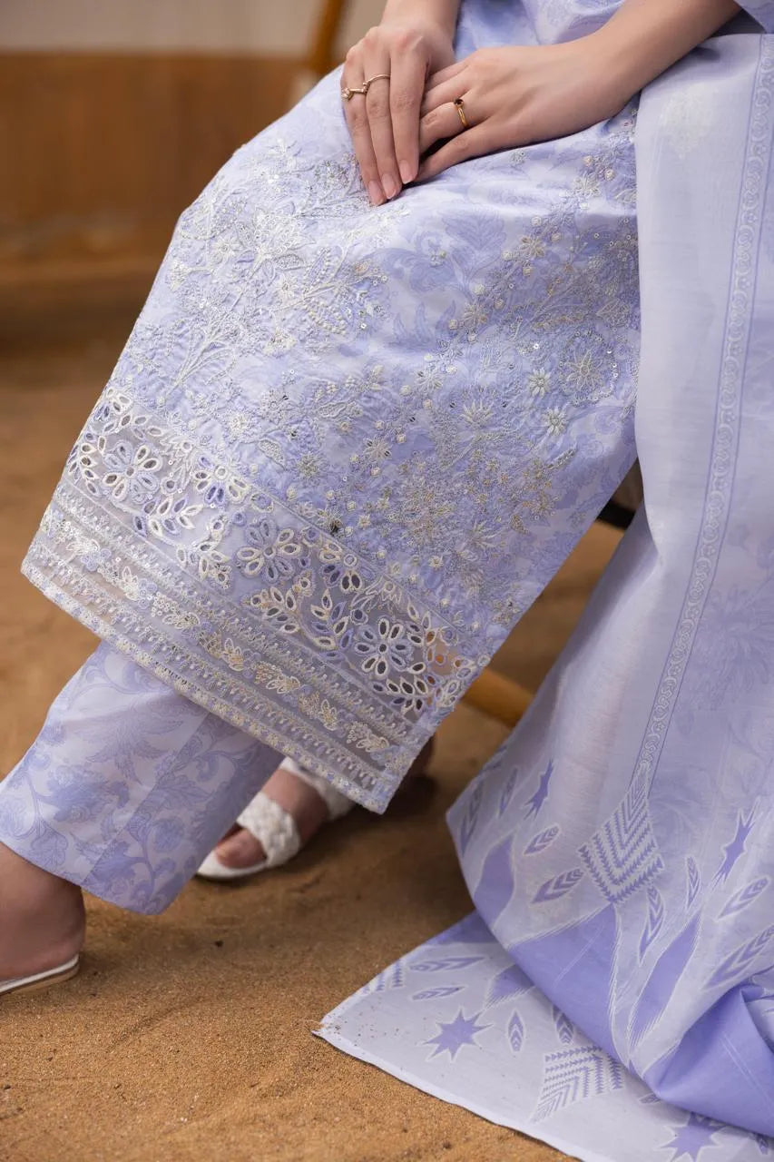 Lunar (Embroidered) - 3Pc