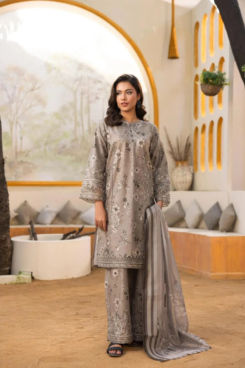 Elite (Embroidered) - 3Pc