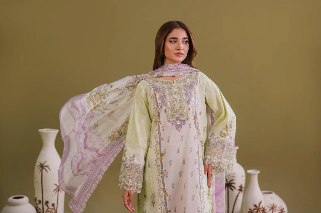 Rangoon (Embroidered) - 3Pc